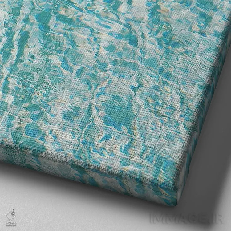 تابلو استخر شنا شماره سه اثر کاسیا بک - نمای نزدیک بافت بوم