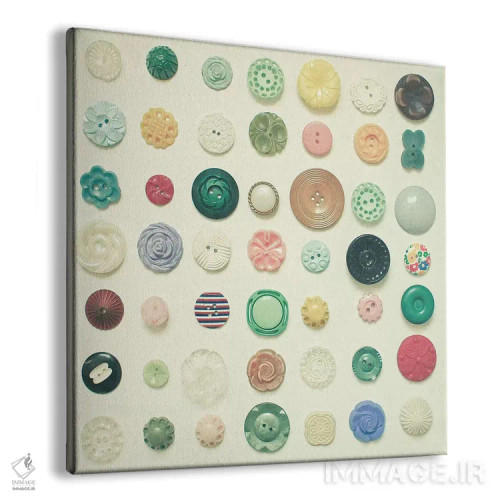 تابلو مجموعه دکمهها اثر کاسیا بک - نمای پرسپکتیو محصول