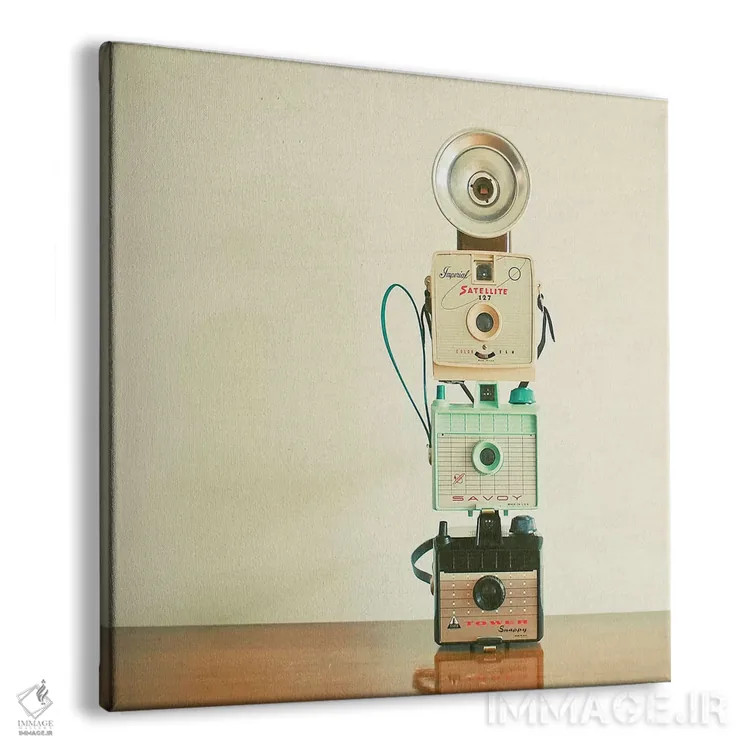 تابلو برج دوربینها اثر کاسیا بک - نمای پرسپکتیو محصول