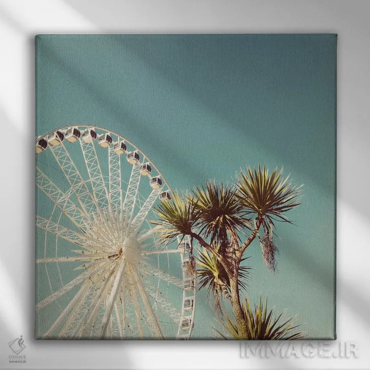 تابلو اوج تابستان اثر کاسیا بک - نمای روبهرو روی دیوار