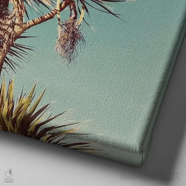 تابلو اوج تابستان اثر کاسیا بک - نمای نزدیک بافت بوم