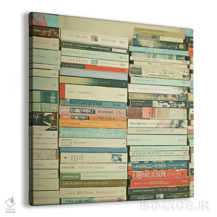 تابلو کرم کتاب (اهل کتاب) اثر کاسیا بک - نمای پرسپکتیو محصول