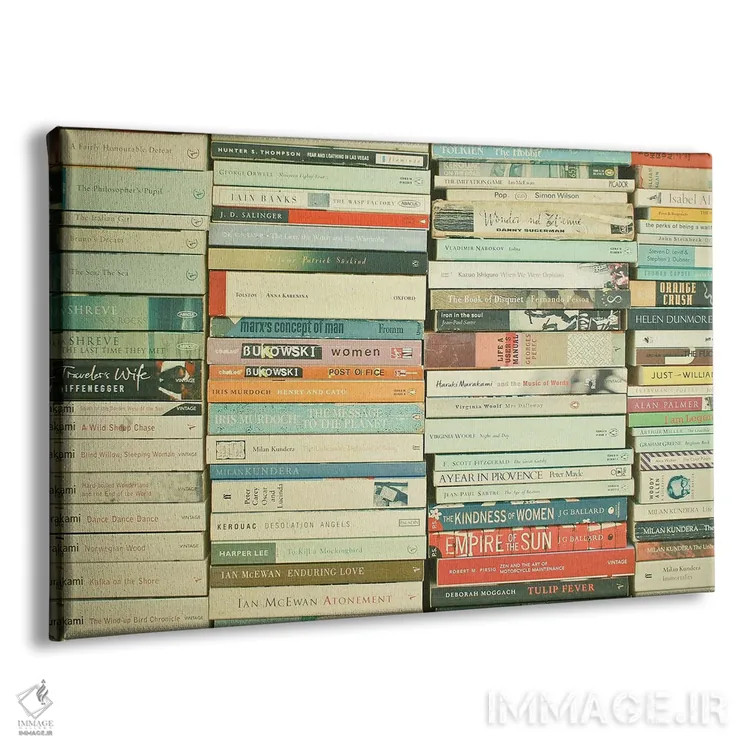 تابلو چشمانداز کرم کتاب اثر کاسیا بک - نمای پرسپکتیو محصول