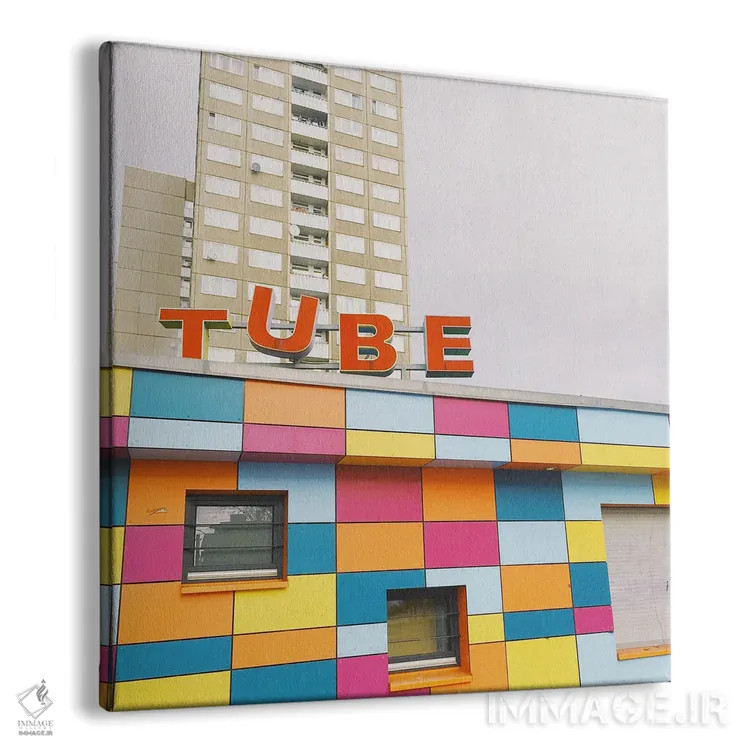 تابلو لوله اثر کاسیا بک - نمای پرسپکتیو محصول