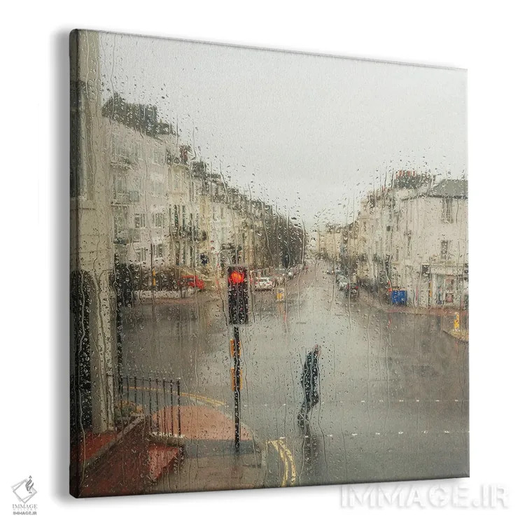 تابلو بارانهای آوریل اثر کاسیا بک - نمای پرسپکتیو محصول