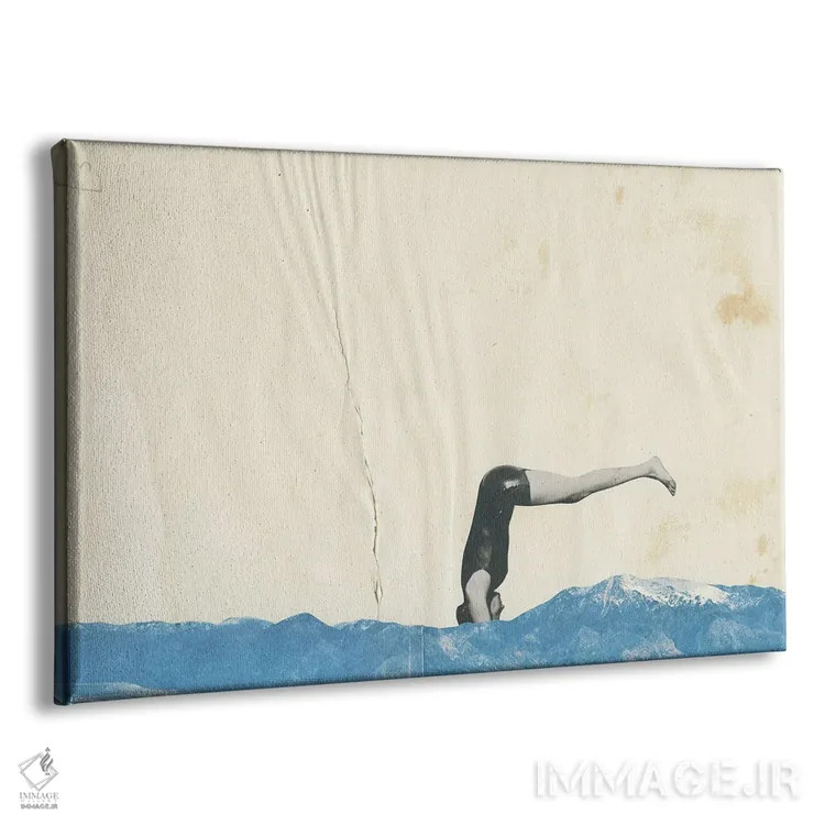 تابلو شیرجه اثر کاسیا بک - نمای پرسپکتیو محصول