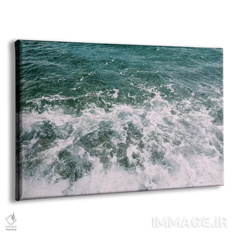 تابلو دریای آبی عمیق شماره دو اثر کاسیا بک - نمای پرسپکتیو محصول