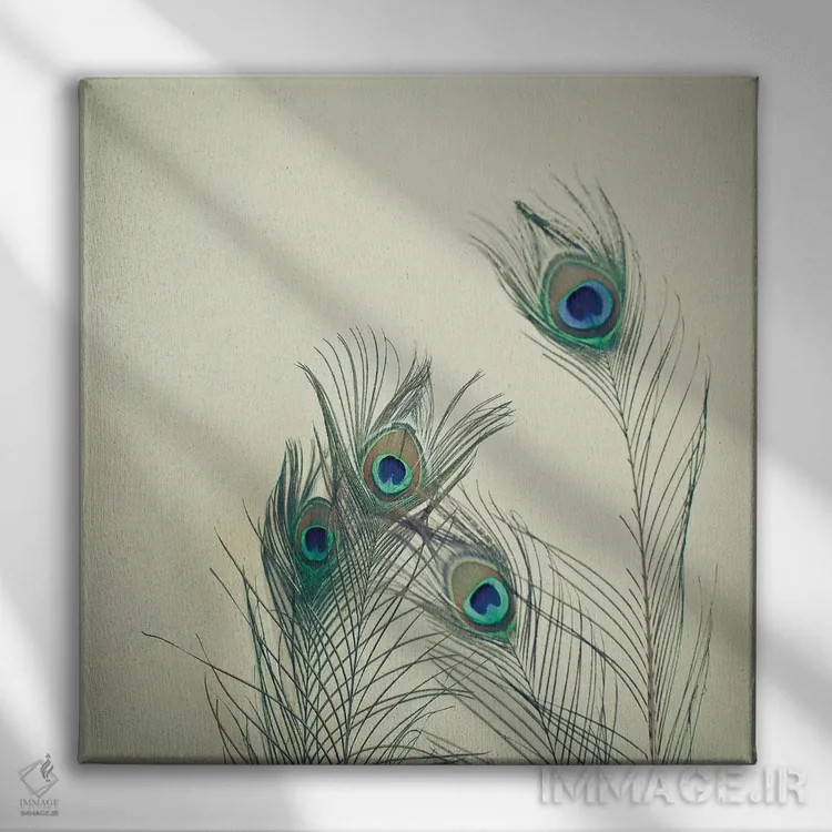 تابلو همه چشمها به تو دوخته شدهاند اثر کاسیا بک - نمای روبهرو روی دیوار