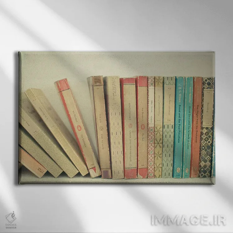 تابلو سقوط کردن اثر کاسیا بک - نمای روبهرو روی دیوار