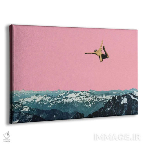 تابلو بالاتر از کوهها اثر کاسیا بک - نمای پرسپکتیو محصول