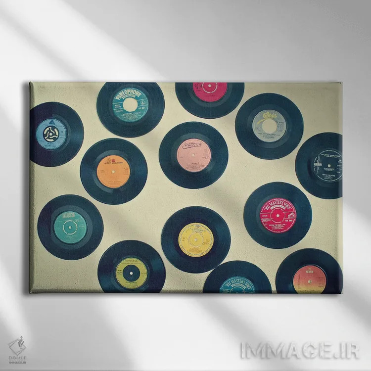 تابلو تمام دیروزهای ما اثر کاسیا بک - نمای روبهرو روی دیوار