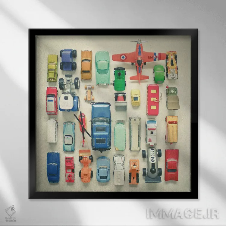 تابلو پارکینگ رایگان اثر کاسیا بک - نمای قابدار مشکی