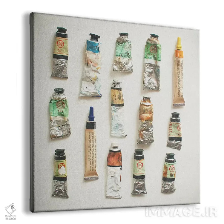 تابلو روغنها (رنگ روغنی) اثر کاسیا بک - نمای پرسپکتیو محصول