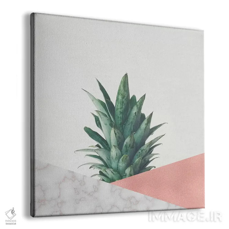 تابلو دیپ آناناس شماره ۶ اثر کاسیا بک - نمای پرسپکتیو محصول