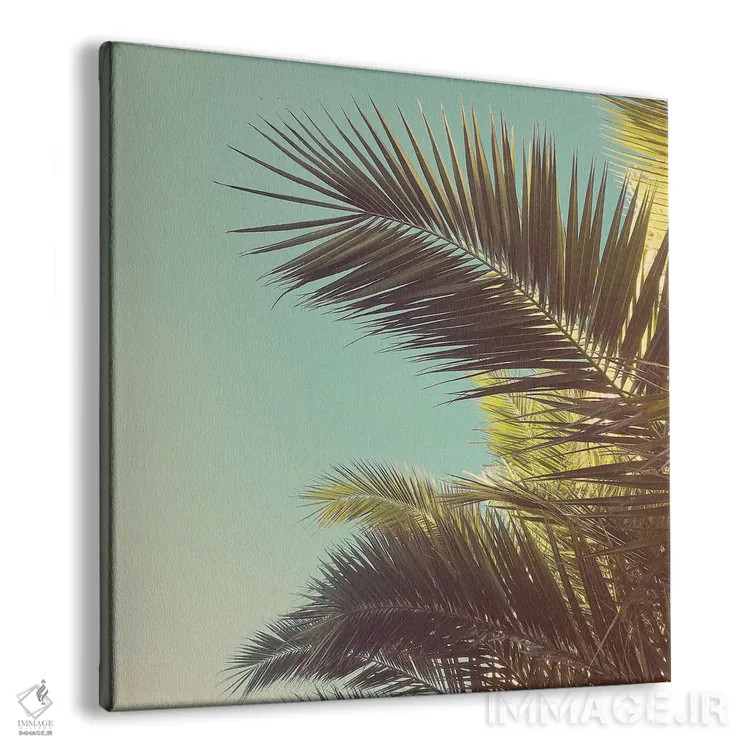 تابلو نخلهای پاییزی اثر کاسیا بک - نمای پرسپکتیو محصول