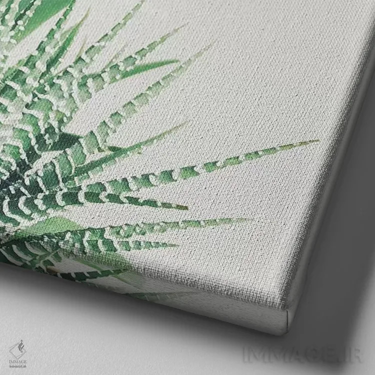 تابلو همپوشانی اثر کاسیا بک - نمای نزدیک بافت بوم