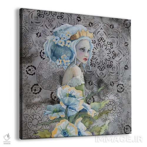 تابلو الن (نام دخترانه) اثر کریس جیمز - نمای پرسپکتیو محصول