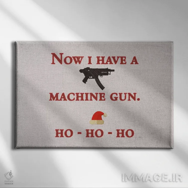 تابلو حالا من یک مسلسل دارم اثر فایو بای فایو کالکتیو - نمای روبهرو روی دیوار