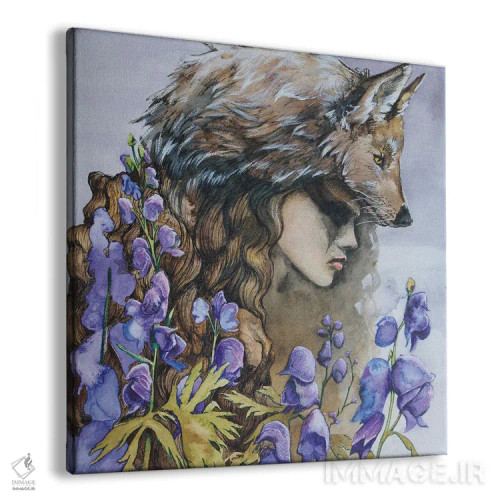 تابلو زهر گرگ (گیاه سمی) اثر کریس جیمز - نمای پرسپکتیو محصول