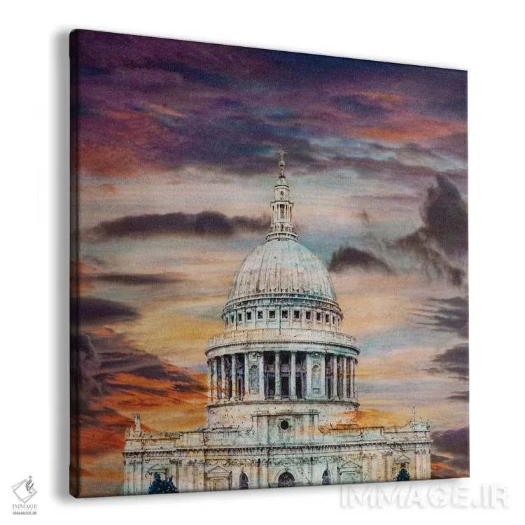 تابلو بهشت سنت پل اثر کارلوس آریاگا - نمای پرسپکتیو محصول