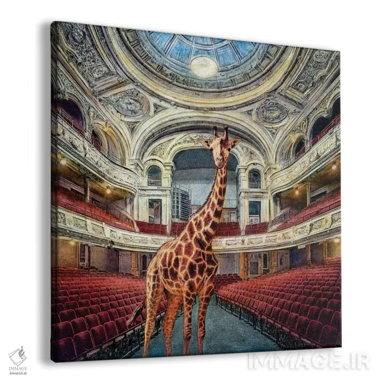 تابلو طبیعت روی صحنه اثر کارلوس آریاگا - نمای پرسپکتیو محصول