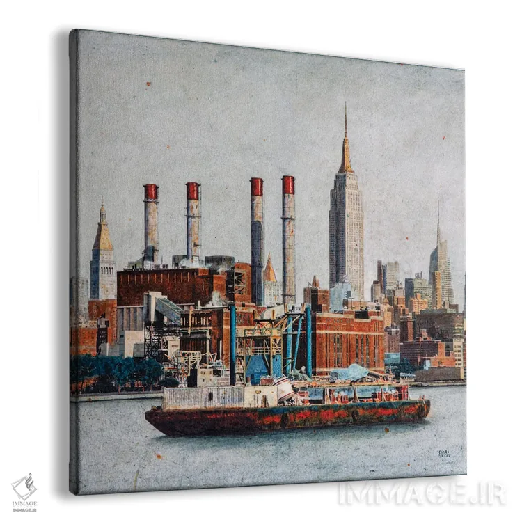 تابلو New York,میانهٔ منهتن، نیویورک اثر کارلوس آریاگا - نمای پرسپکتیو محصول