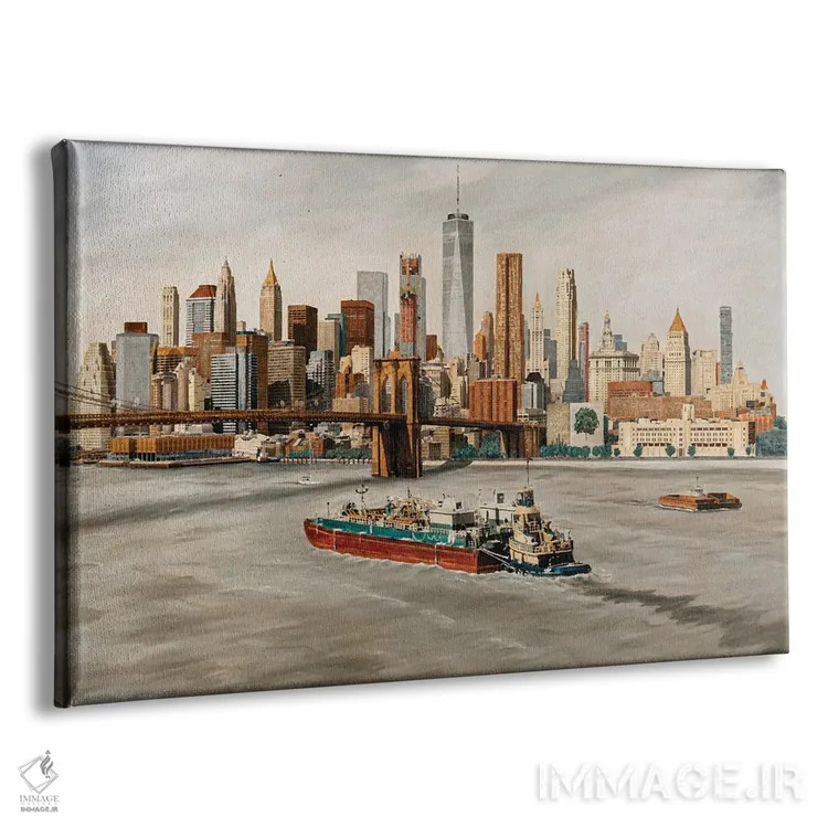 تابلو منهتن پایین جدید اثر کارلوس آریاگا - نمای پرسپکتیو محصول
