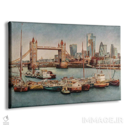 تابلو London,پل تاور برای همیشه، لندن اثر کارلوس آریاگا - نمای پرسپکتیو محصول