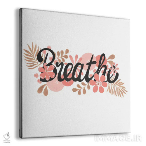 تابلو نفس بکش روی کاغذ مربع سیاه اثر کریتینگ تارین - نمای پرسپکتیو محصول