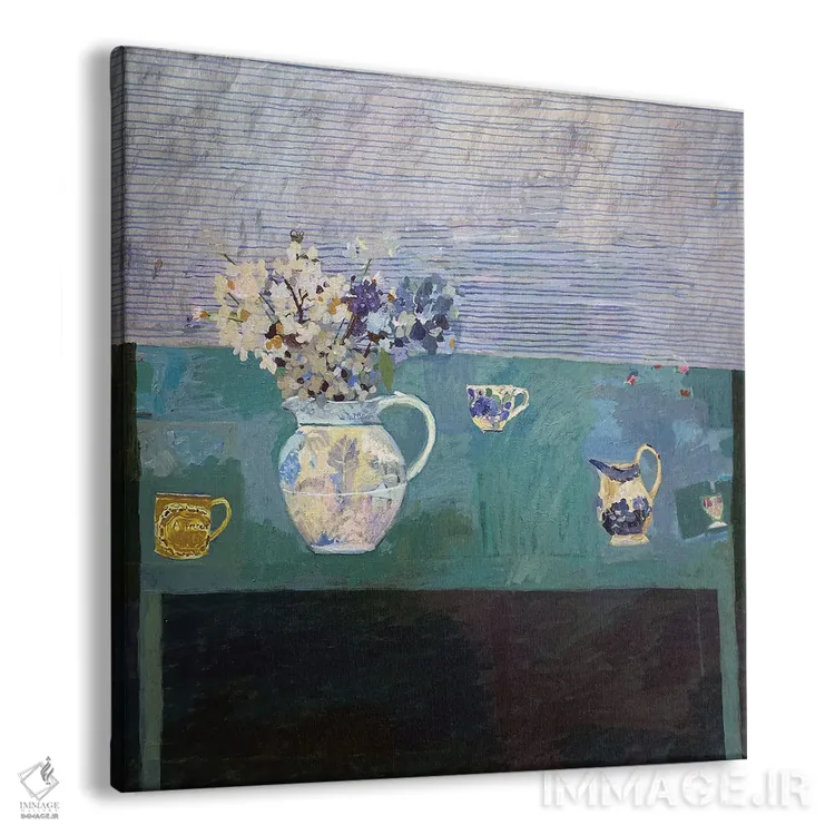 تابلو آبی کورنیش اثر شارلوت هاردی - نمای پرسپکتیو محصول