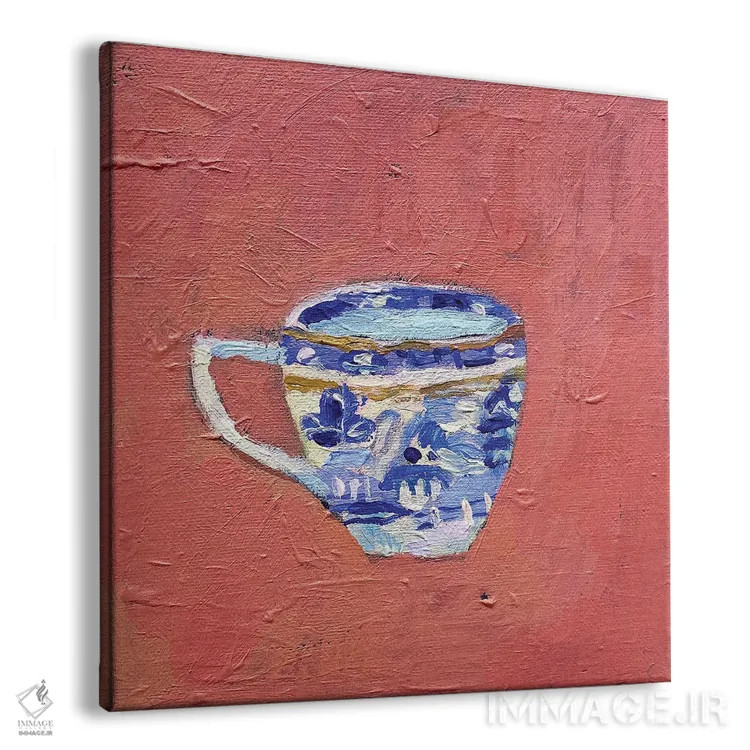 تابلو آبی چرچیل اثر شارلوت هاردی - نمای پرسپکتیو محصول