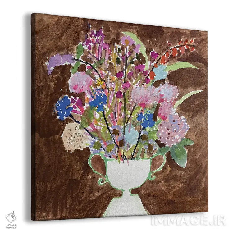 تابلو گلهای کورنوال (بریتانیا) اثر شارلوت هاردی - نمای پرسپکتیو محصول