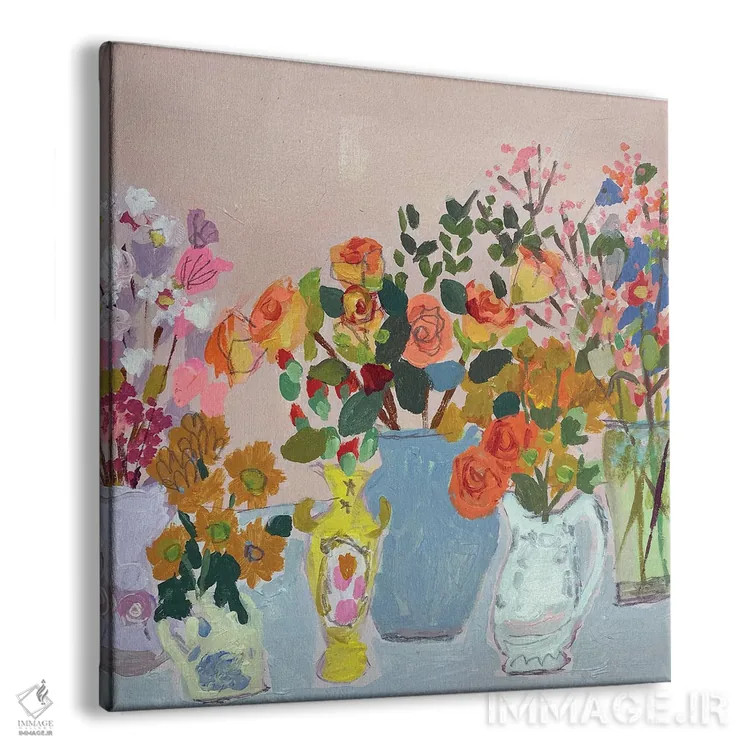 تابلو گیاهان و جانوران اثر شارلوت هاردی - نمای پرسپکتیو محصول