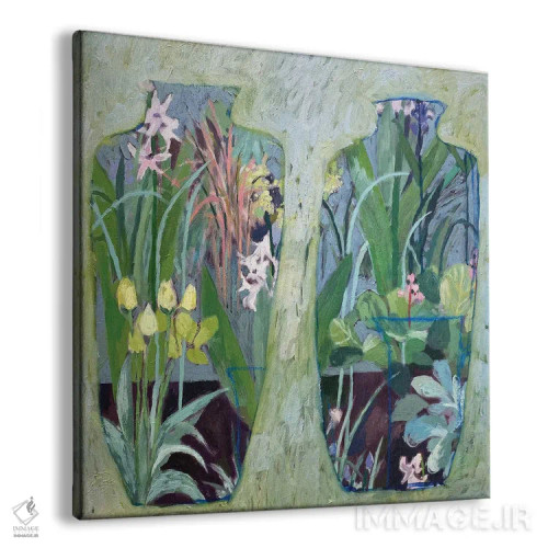 تابلو سبز بهارگونه اثر شارلوت هاردی - نمای پرسپکتیو محصول