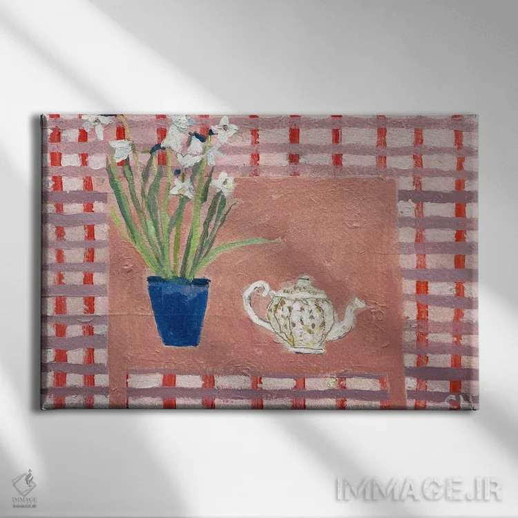 تابلو خانه خانهٔ دوستداشتنی اثر شارلوت هاردی - نمای روبهرو روی دیوار