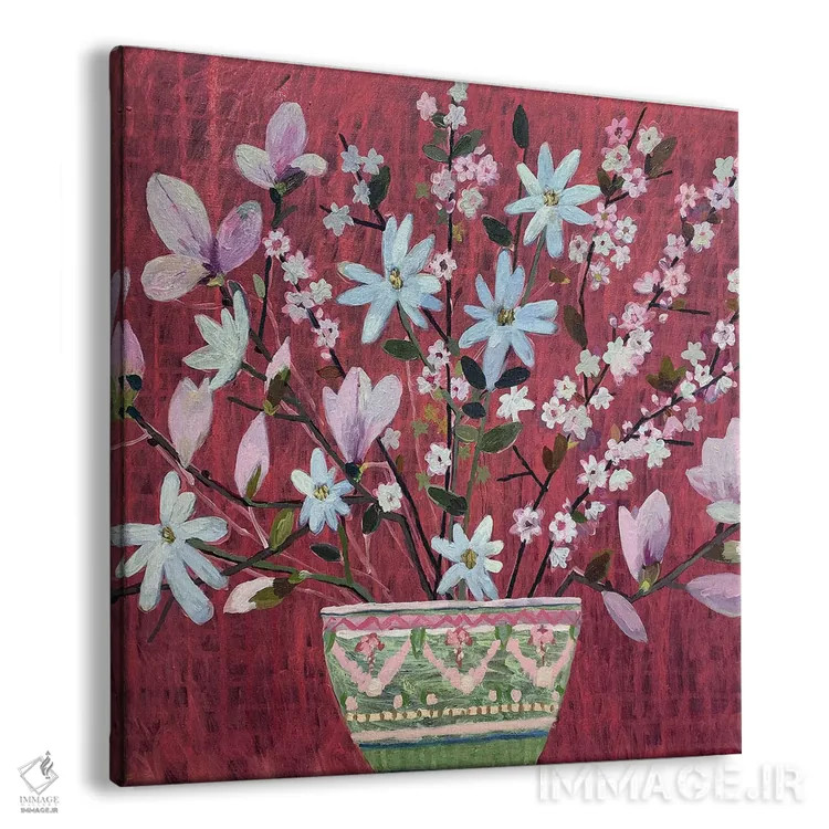تابلو ماگنولیا (نوعی گل) اثر شارلوت هاردی - نمای پرسپکتیو محصول