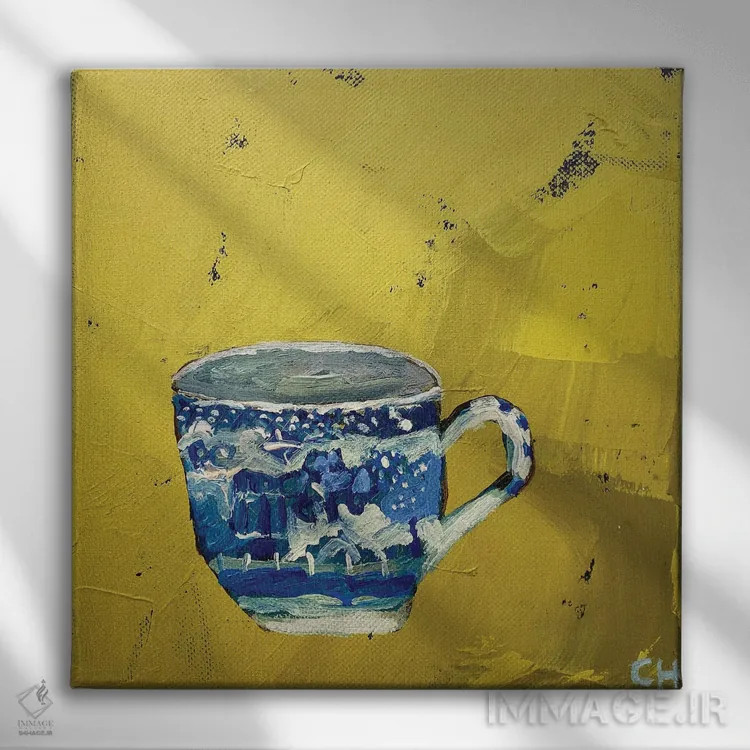 تابلو عشق در نگاه اول اثر شارلوت هاردی - نمای روبهرو روی دیوار