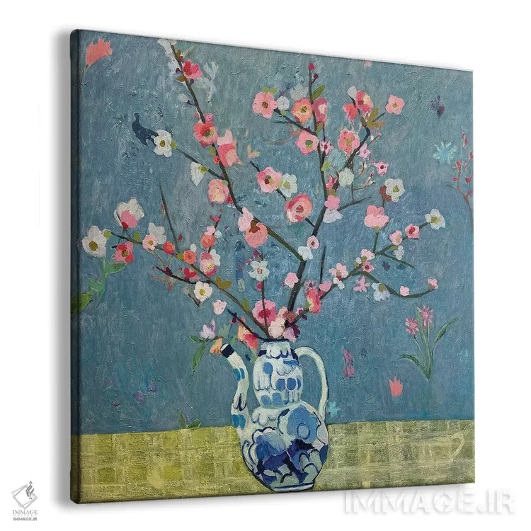 تابلو بهارِ به زینتی اثر شارلوت هاردی - نمای پرسپکتیو محصول