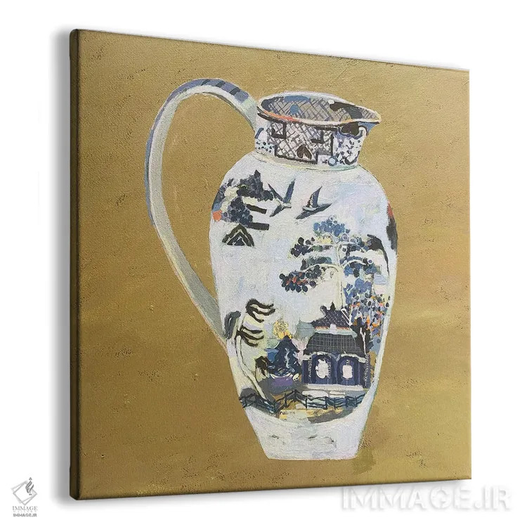 تابلو پاگودا (نیایشگاه شرق آسیا) اثر شارلوت هاردی - نمای پرسپکتیو محصول