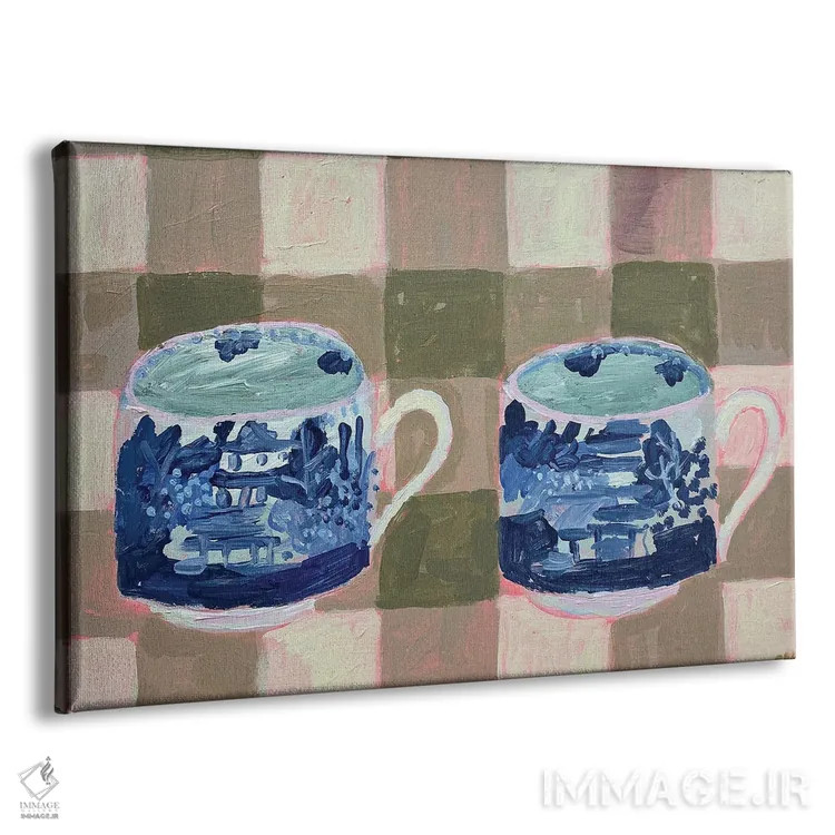 تابلو چای برای دو نفر اثر شارلوت هاردی - نمای پرسپکتیو محصول