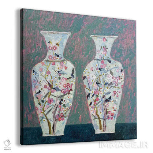 تابلو شکوفه اثر شارلوت هاردی - نمای پرسپکتیو محصول