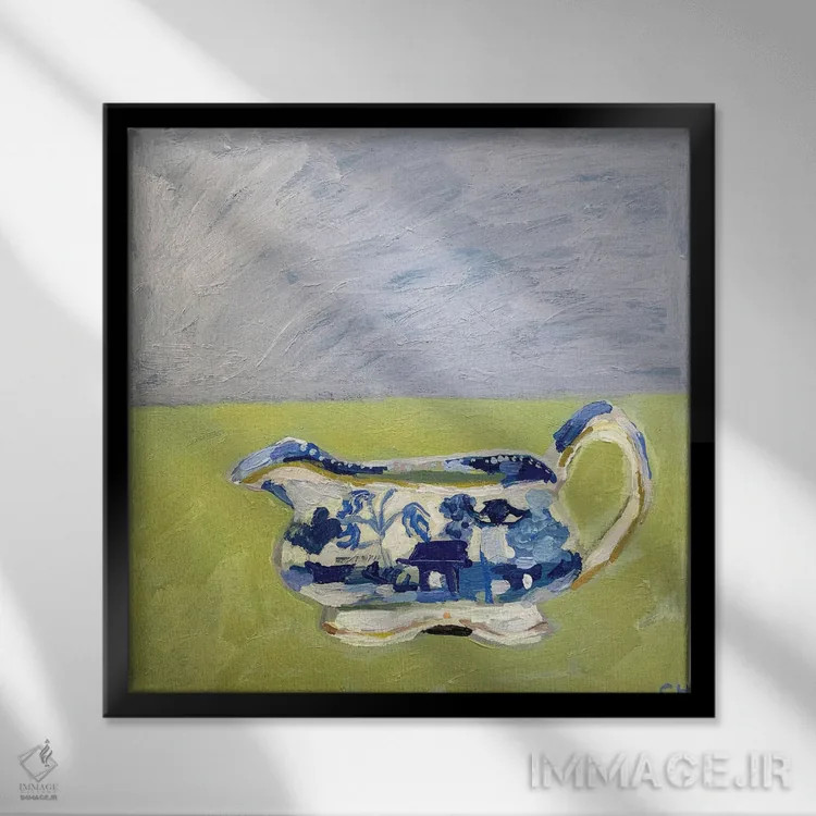 تابلو ظرف مخصوص سس اثر شارلوت هاردی - نمای قابدار مشکی