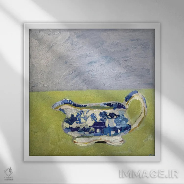 تابلو ظرف مخصوص سس اثر شارلوت هاردی - نمای قابدار سفید