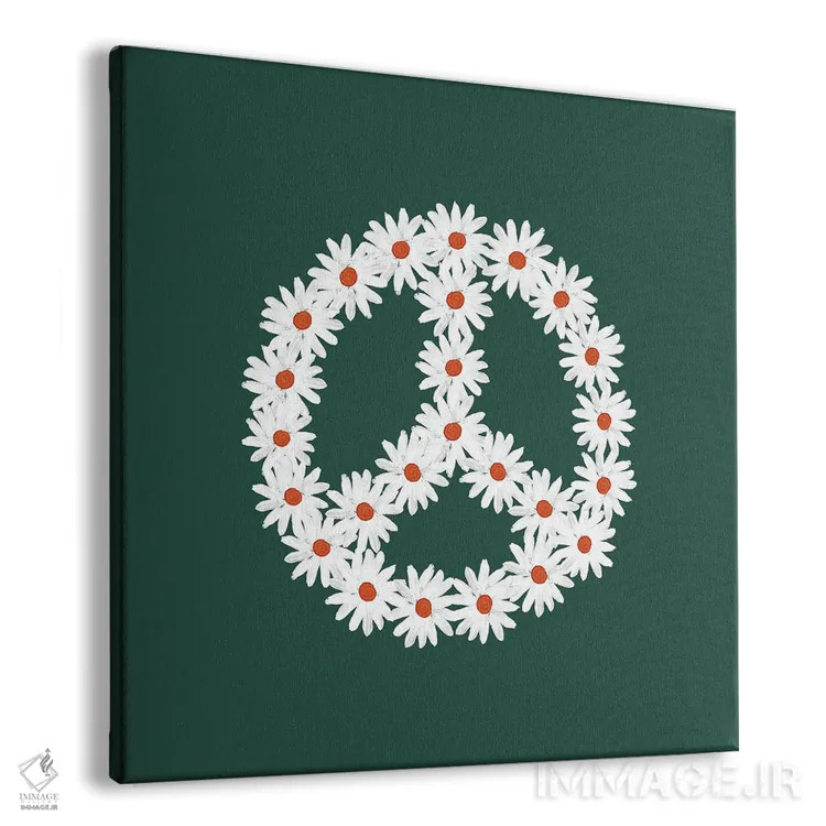 تابلو دیگر جنگ نکنید اثر امانوئلا کاراتونی - نمای پرسپکتیو محصول