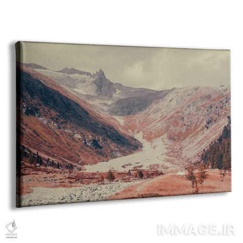 تابلو منظرهٔ کوهستانی اثر امانوئلا کاراتونی - نمای پرسپکتیو محصول