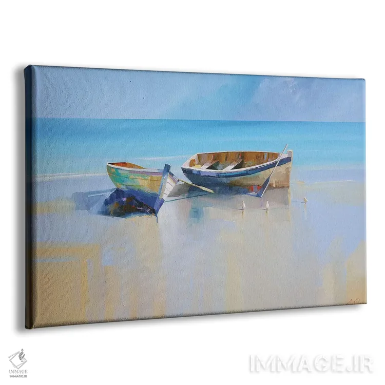 تابلو مرغان دریایی عصر اثر کریگ تروین پنی - نمای پرسپکتیو محصول