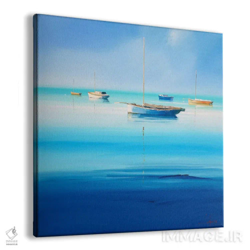 تابلو کوتای آبی ۱ (نوعی ماهی) اثر کریگ تروین پنی - نمای پرسپکتیو محصول