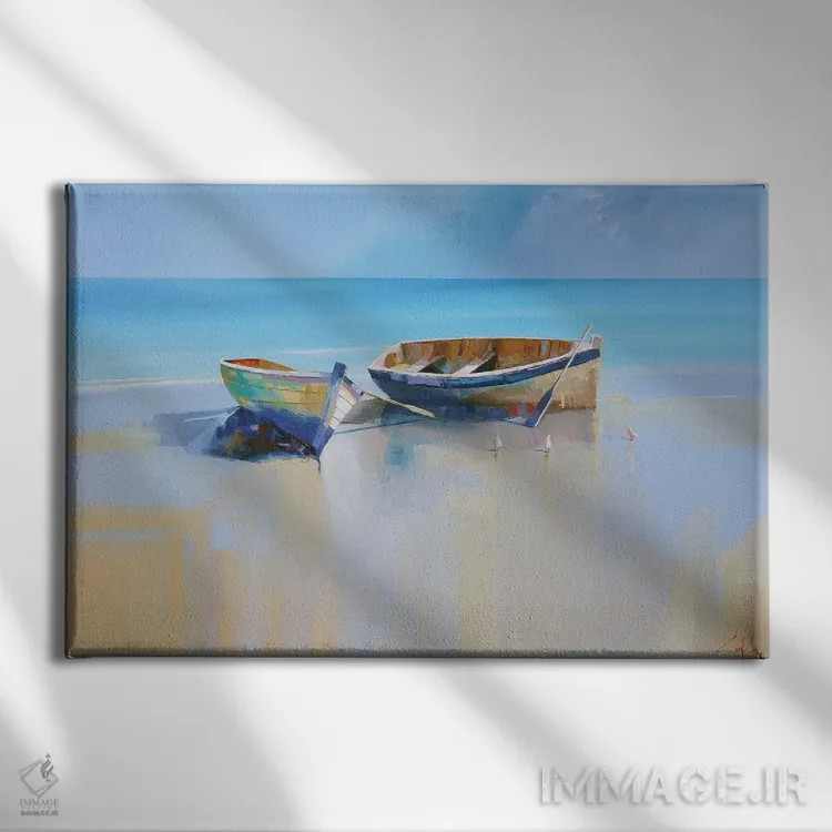 تابلو مرغان دریایی عصر اثر کریگ تروین پنی - نمای روبهرو روی دیوار