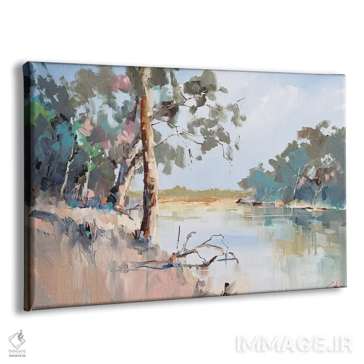 تابلو رود تابستانی، ماری ۲ (رودخانه ماری) اثر کریگ تروین پنی - نمای پرسپکتیو محصول