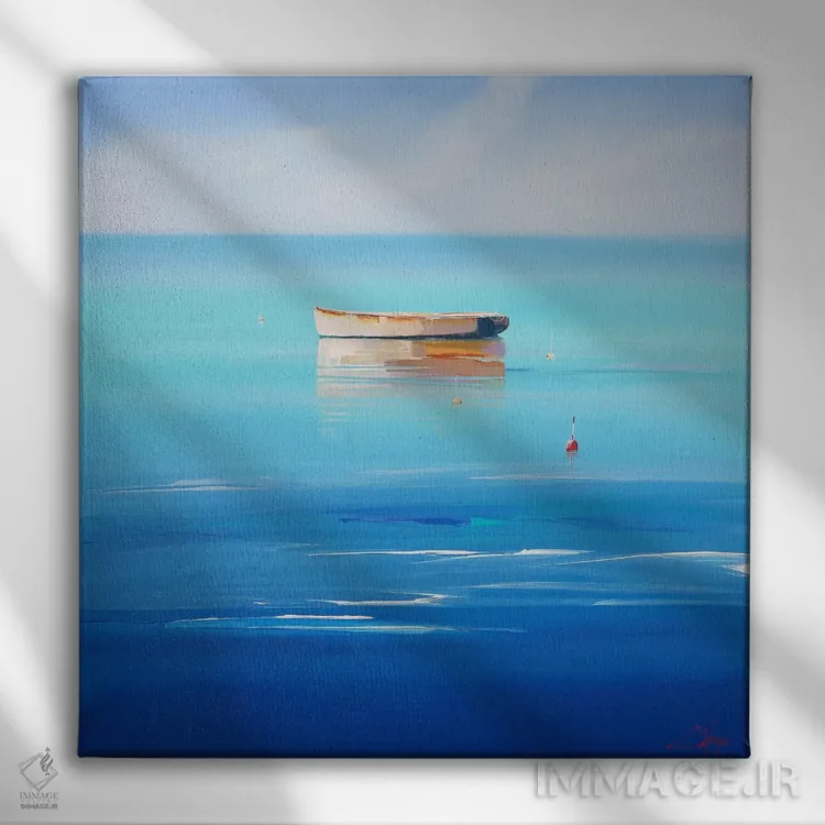 تابلو چهار بویه، سورنتو اثر کریگ تروین پنی - نمای روبهرو روی دیوار